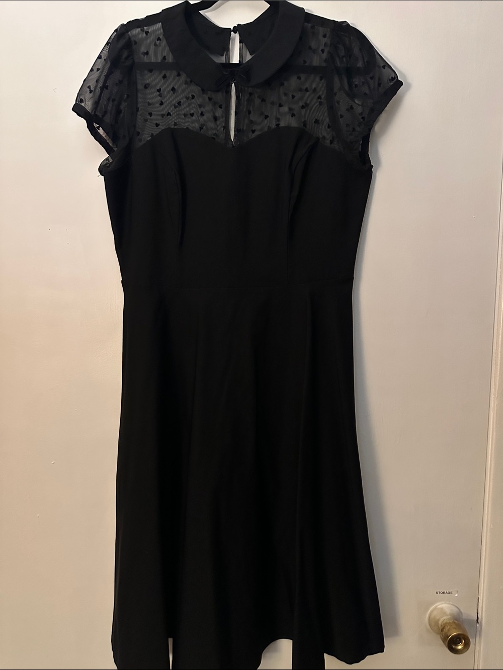 Hell Bunny black sweetheart dress